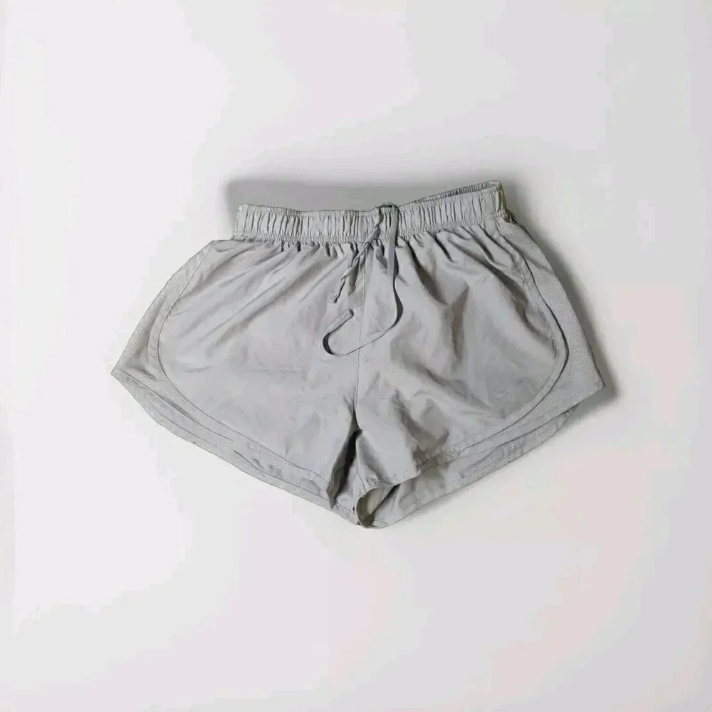 Nike Women's Dri-fit Tempo Running Shorts Gray Medium